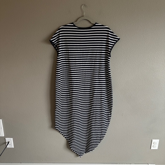 NWT Universal Standard Geneva Navy Striped Midi Dress XS - Picture 10 of 12